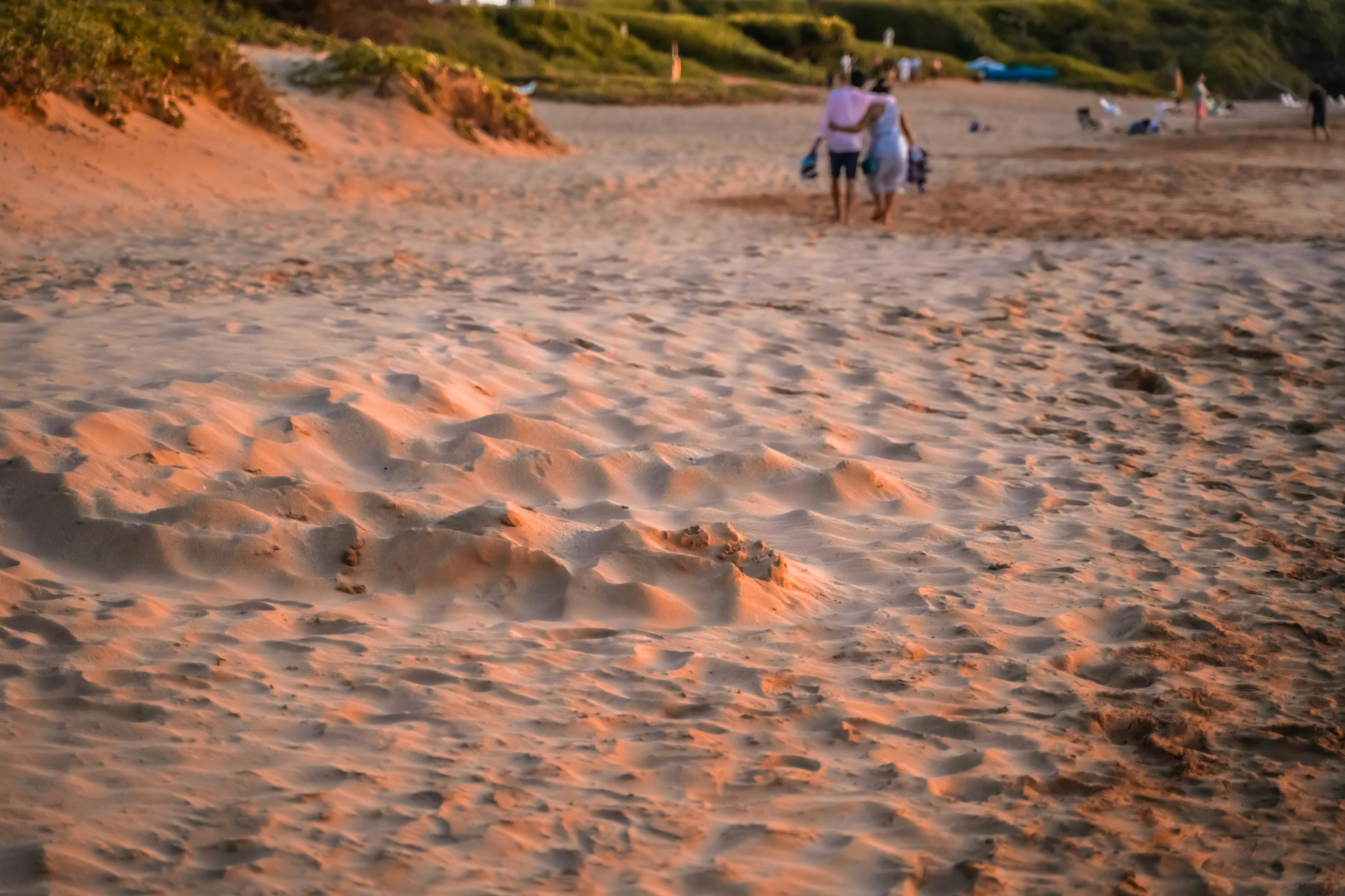 Children building sandcastles (Cornwall)